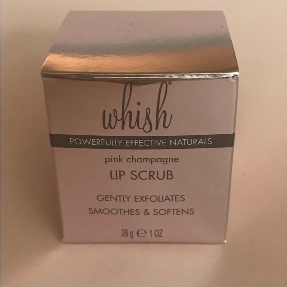 Whish Pink Champagne Lip Scrub - Exfoliates, Smoothes and Softens, 1 oz / 28 g - Picture 9 of 14